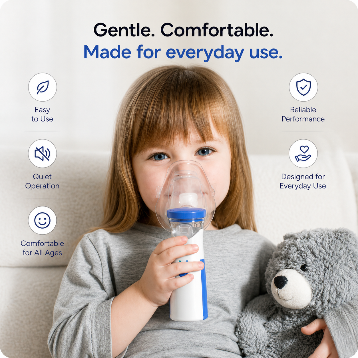 EVARA™ Mesh Portable Nebulizer